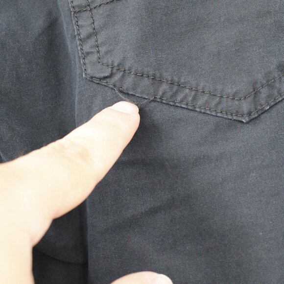 Travis Mathew Pants Mens 38 Straight Leg Mid Rise Black Tencel Cotton Blend Golf - Picture 13 of 13